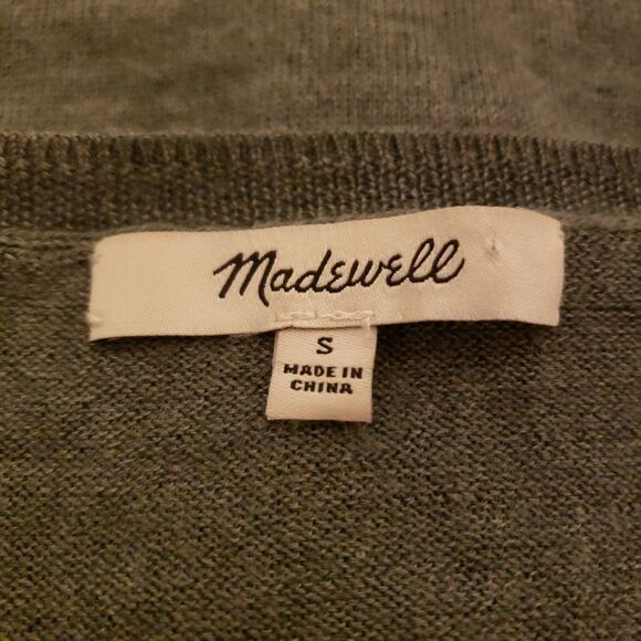 Madewell Merino Wool Blend Pullover Sweater Size S - Picture 9 of 12